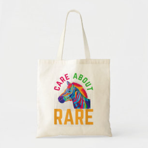 Bolso De Tela Atención De Raras Enfermedades Raras: 