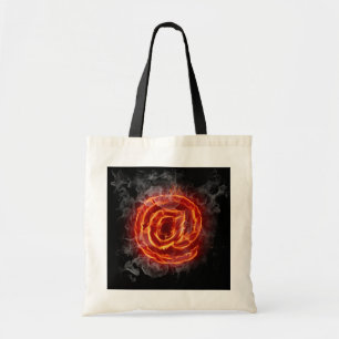 Bolso De Tela Ateo - A ardiendo @