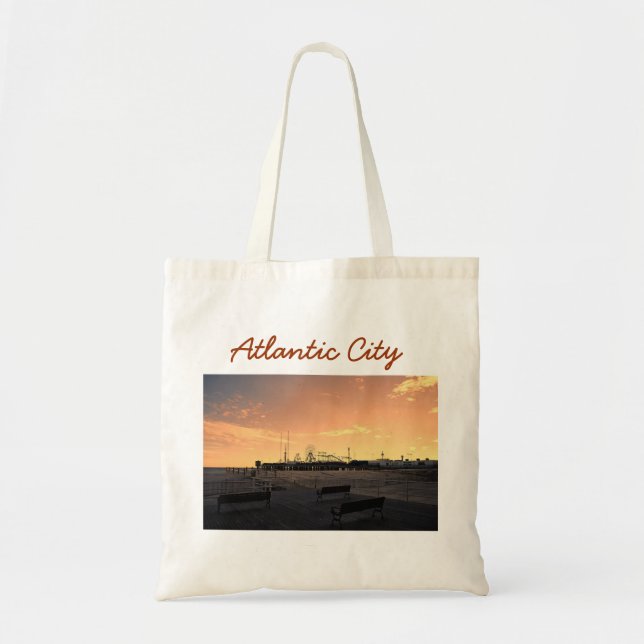 Bolso De Tela Atlantic City (Frente)