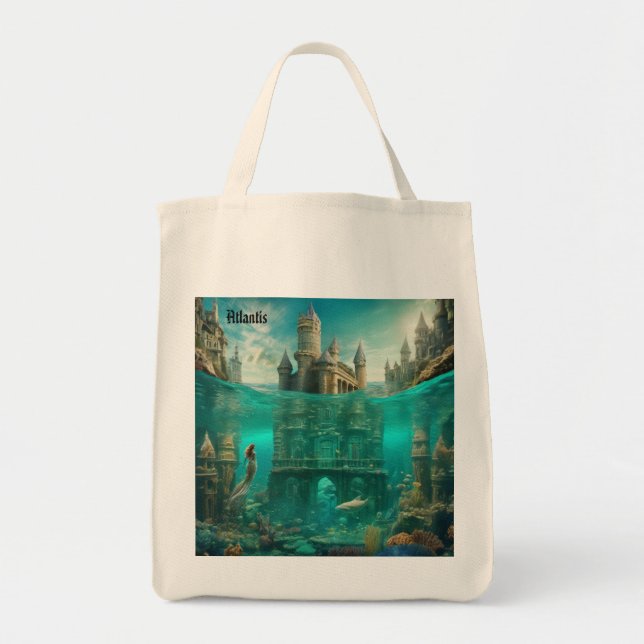 Bolso De Tela Atlantis (Frente)