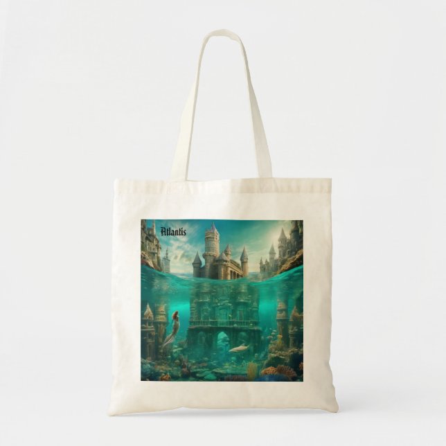 Bolso De Tela Atlantis (Frente)