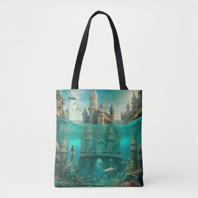 Bolso De Tela Atlantis (Anverso)