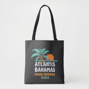Bolso De Tela Atlantis Bahamas haciendo Recuerdos 2025