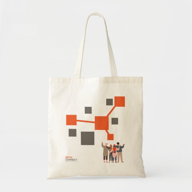 Bolso De Tela Atma Tote Bag (Frente)