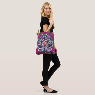 Bolso De Tela Atmosférica Zen Lotus
