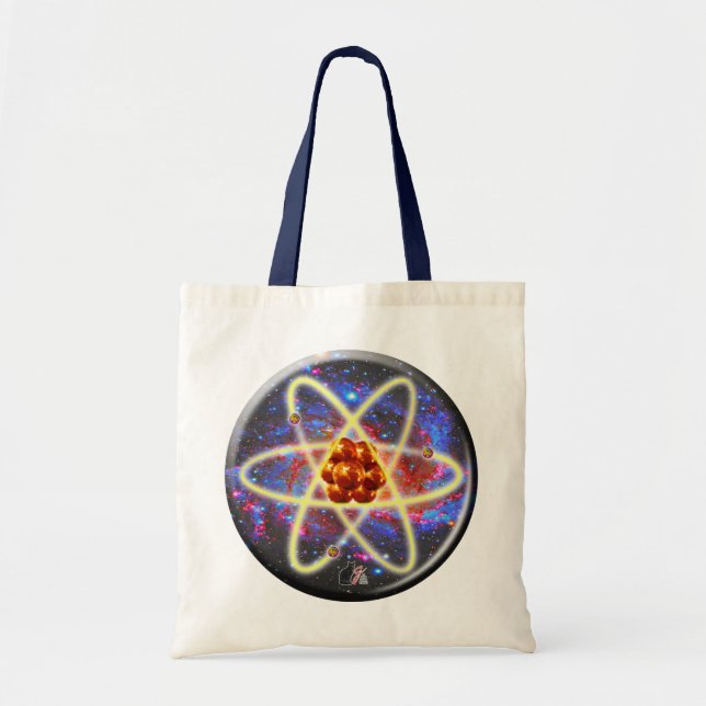 Bolso De Tela Atómico espacial (Frente)