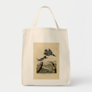 Bolso De Tela Atorcido pescador de los pájaros de América de Aud