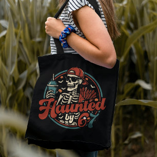 Bolso De Tela Atormentado Por 67 Funny Halloween Six Seven 67 Me