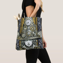 Bolso De Tela Atracador de Punk de vapor (1)/Hombro