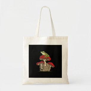 Bolso De Tela Atractivo Clásico Retro Cottagecore de Rana y Hong