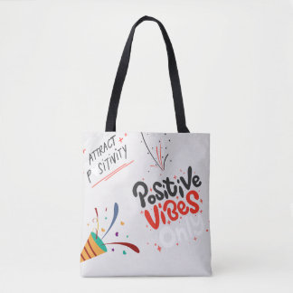 Bolso De Tela atraer solo vibraciones positivas