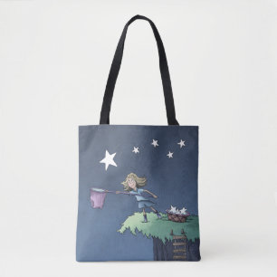 Bolso De Tela Atrapa una estrella que cae - Recolectando deseos 
