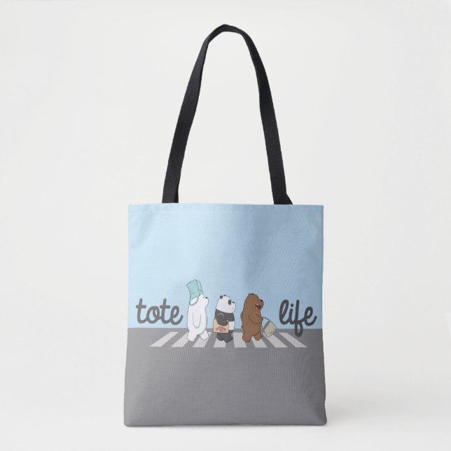 Bolso De Tela ¡Atrapamos Osos - Vida Tote! (Anverso)