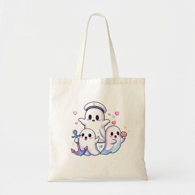 Bolso De Tela ¡Atrapando el alta mar! (Frente)