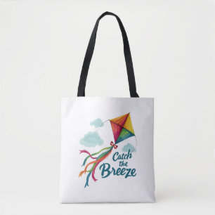 Bolso De Tela Atrapar La Cometa Voladora De La Brisa