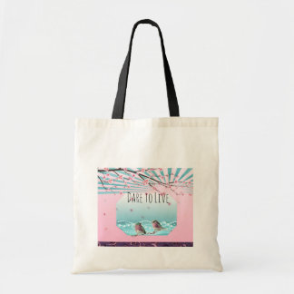 Bolso De Tela Atrévete a Vivir 