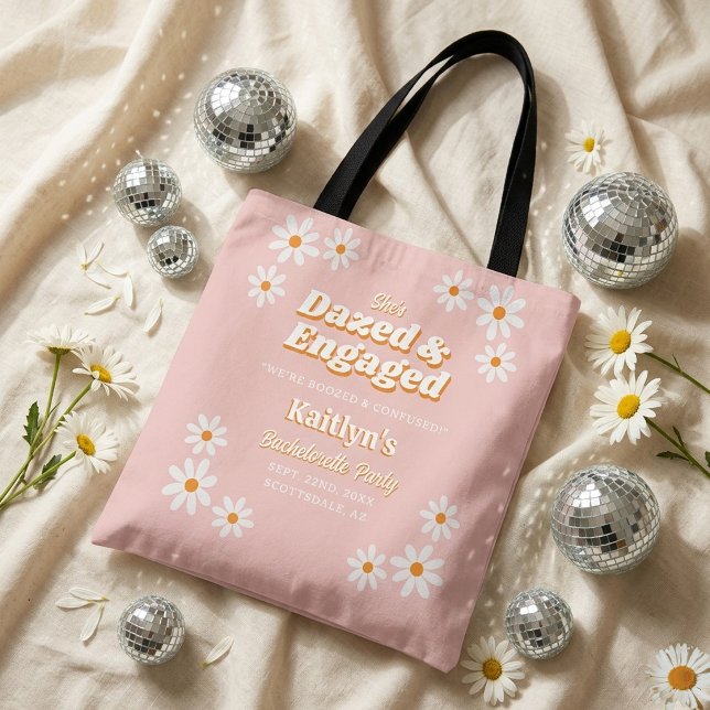 Bolso De Tela Aturdida y comprometida Fiesta de soltera groovy d (Subido por el creador)