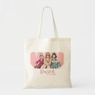 Bolso De Tela Aturdido y comprometido Diseño Retro Mujeres Despe