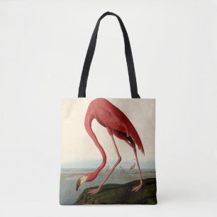Bolso De Tela Audubon American Flamingo