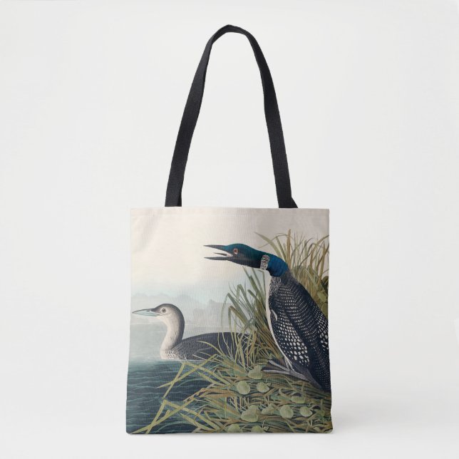 Bolso De Tela Audubon Bird Lodge Diver Classic (Anverso)