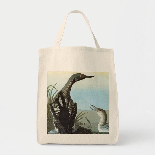 Bolso De Tela Audubon: Bribón ártico (Frente)