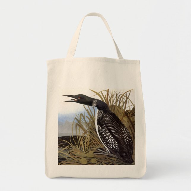Bolso De Tela Audubon: Bribón común (Frente)