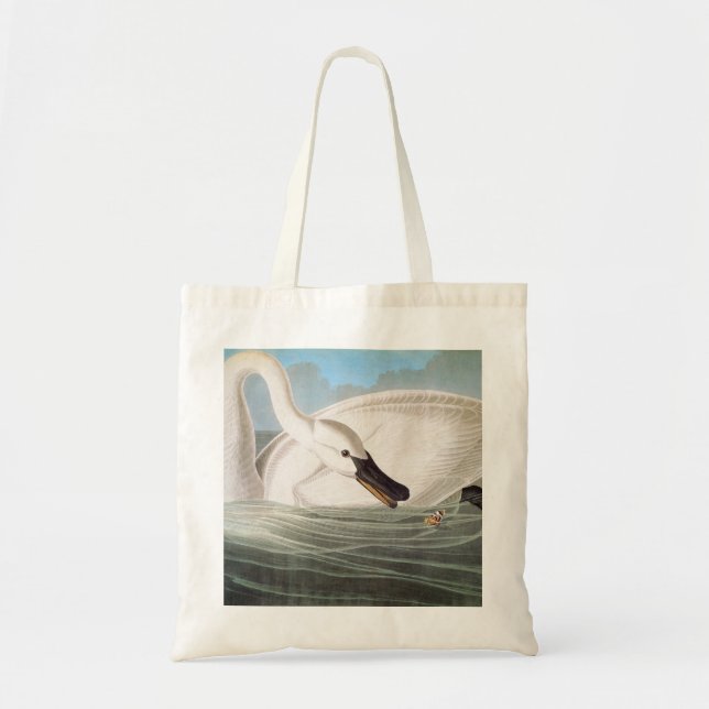 Bolso De Tela Audubon: Cisne de trompetista (Frente)