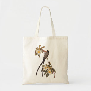 Bolso De Tela Audubon Fork Tail Flycatcher Bird Vintage Art