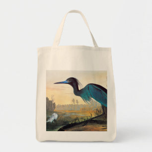 Bolso De Tela Audubon: Garza de pequeño azul