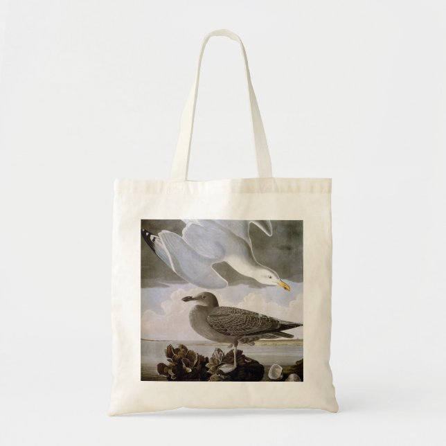 Bolso De Tela Audubon: Gaviota de arenques (Frente)
