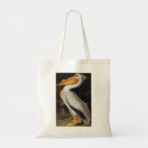 Bolso De Tela Audubon: Gran Pelícano Blanco