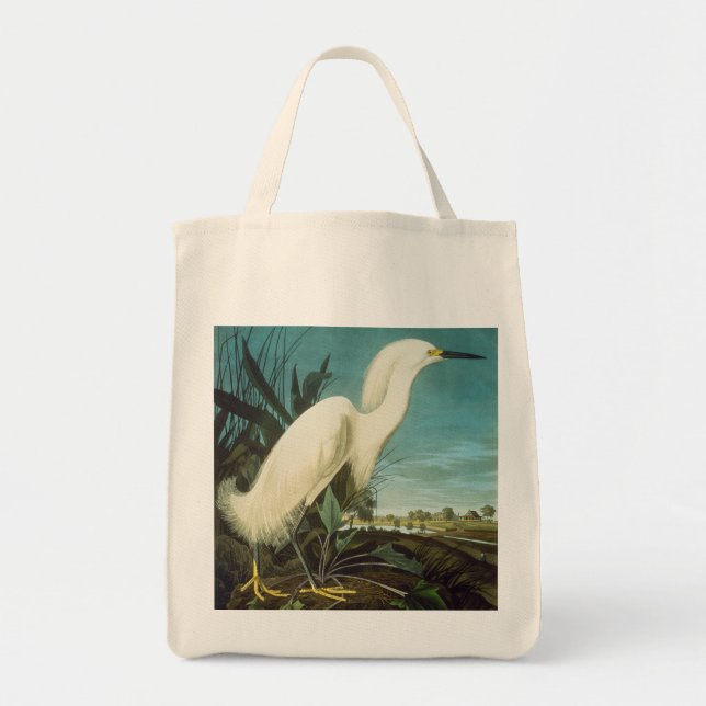Bolso De Tela Audubon: Grasa (Frente)