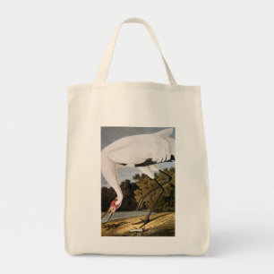 Bolso De Tela Audubon: Grúa que chilla