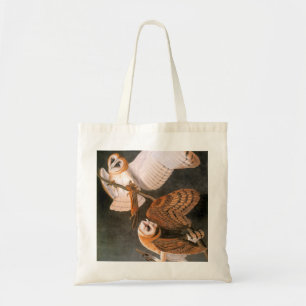 Bolso De Tela Audubon: Lechuza Barnera