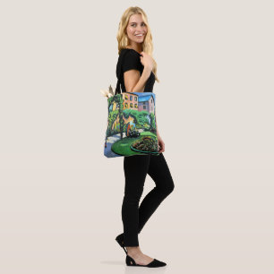 Bolso De Tela Auguste Macke - Imagen de jardín, pintura popular,
