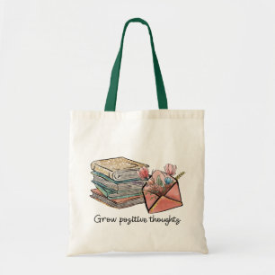 Bolso De Tela Aumentar los pensamientos positivos