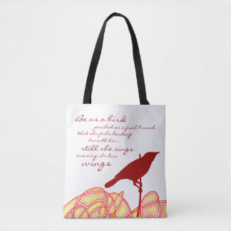 Bolso De Tela Aún Ella Canta