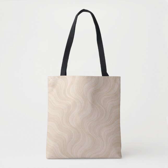 Bolso De Tela Aura Gradiente Energía  Patrón Moderno  (Anverso)