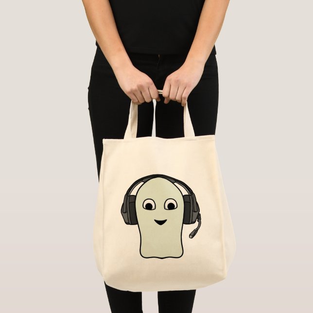 Bolso De Tela Auricular de Ghost Gamer (Anverso (producto))