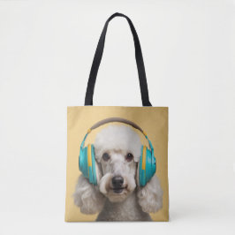 Bolso De Tela Auriculares con cartón