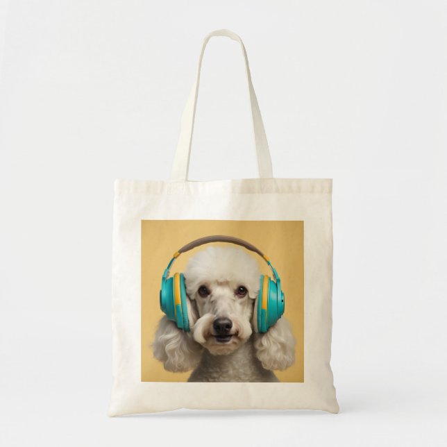 Bolso De Tela Auriculares con cartón (Frente)