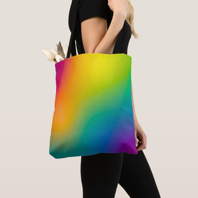 Bolso De Tela Aurora boreal (Detalle)