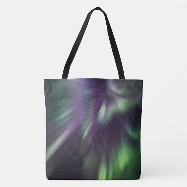 Bolso De Tela Aurora borealis (Anverso)