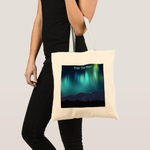Bolso De Tela Aurora Borealis