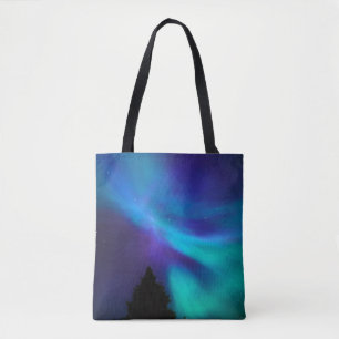 Bolso De Tela Aurora Borealis Canada Ontario Sudbury