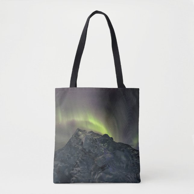 Bolso De Tela Aurora Borealis | Iceberg Jokulsarlon Iceland (Anverso)