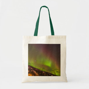 Bolso De Tela Aurora Borealis   Montañas Fairbanks Alaska