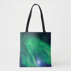 Bolso De Tela Aurora Borealis Northern Lights Fairbanks