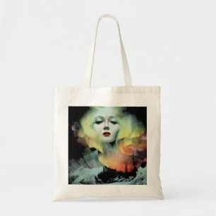 Bolso De Tela Aurora de Clive Henry noche oscura y colorida