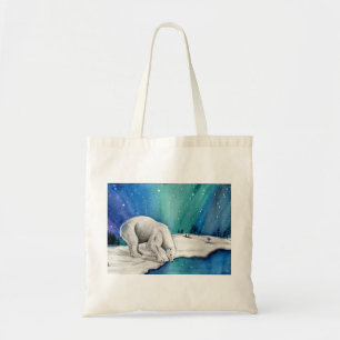 Bolso De Tela Aurora Polar Bear
